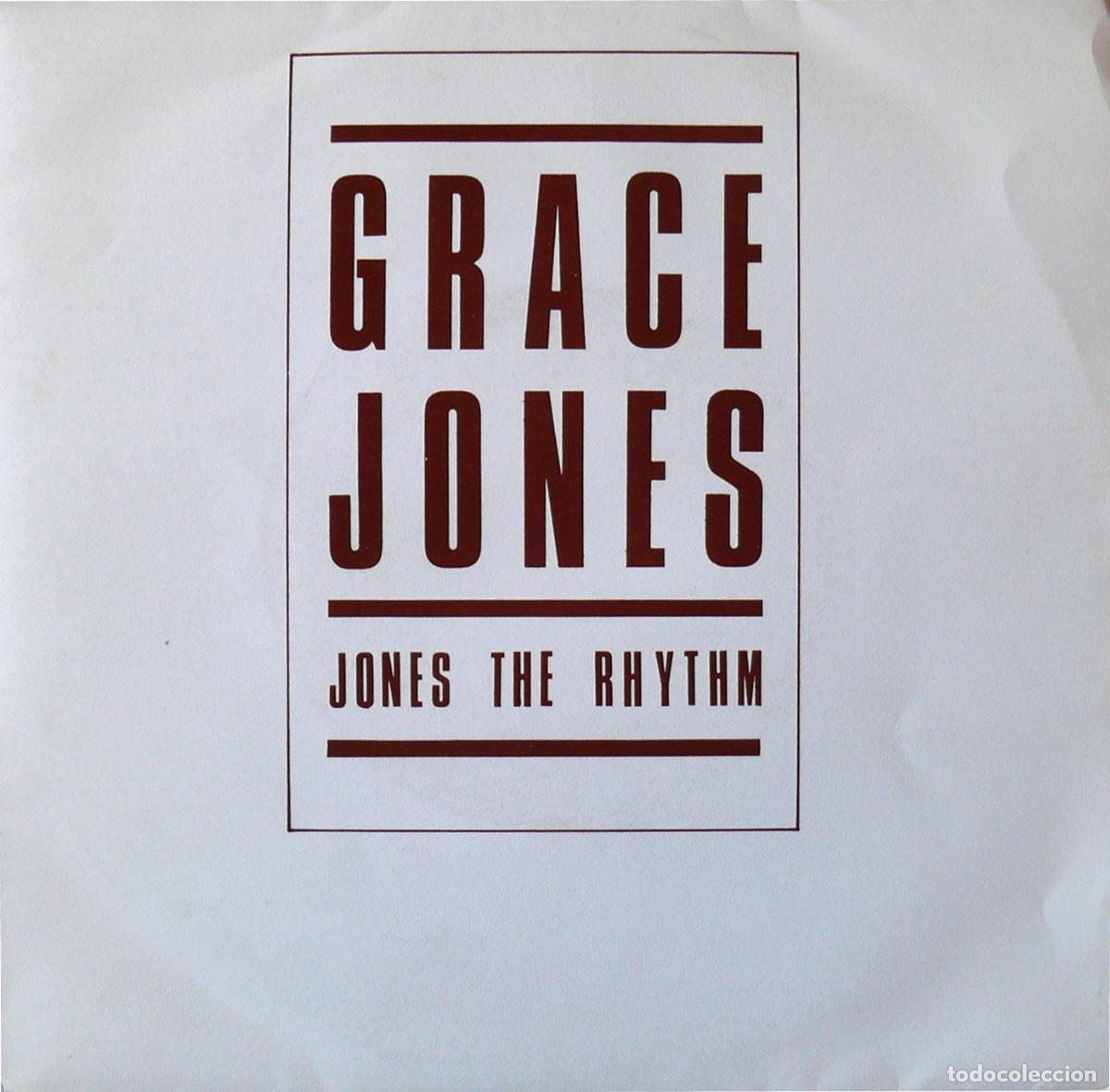 Discos de vinilo: Grace Jones - Jones the rhythm - Single - Foto 1