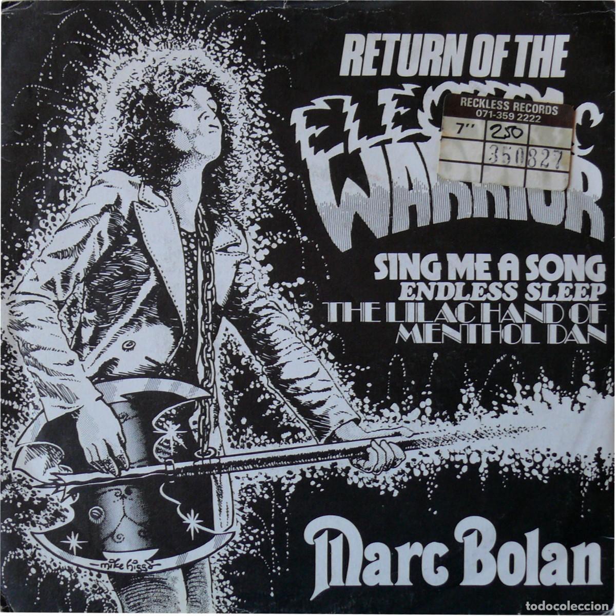 Discos de vinilo: Marc Bolan - Sing me a song - Single - Foto 1