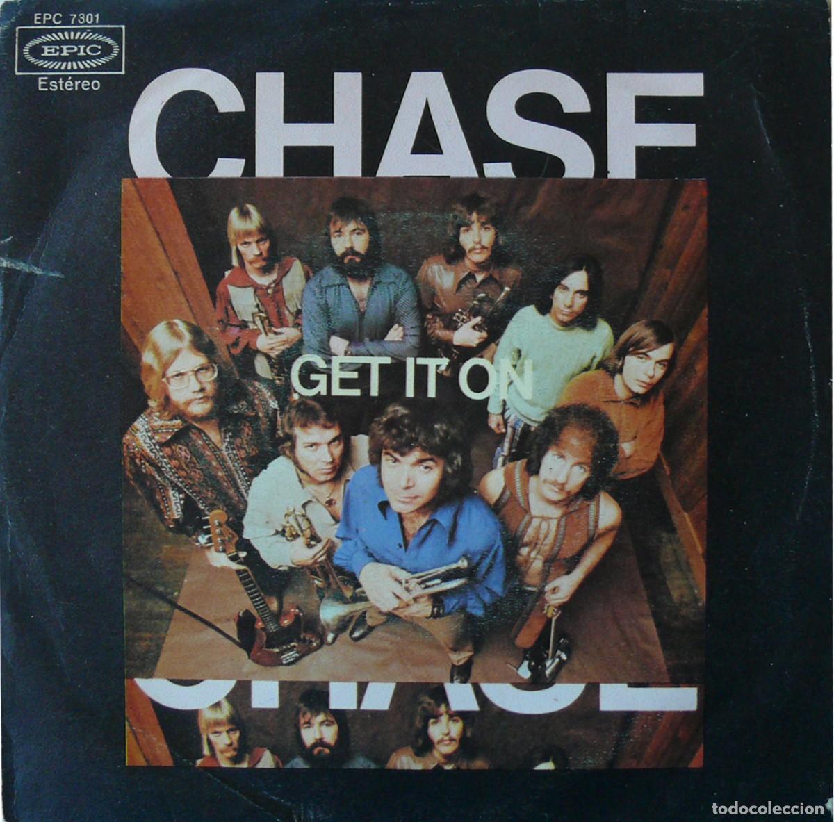 Discos de vinilo: Chase - Get it on - Single - Foto 1