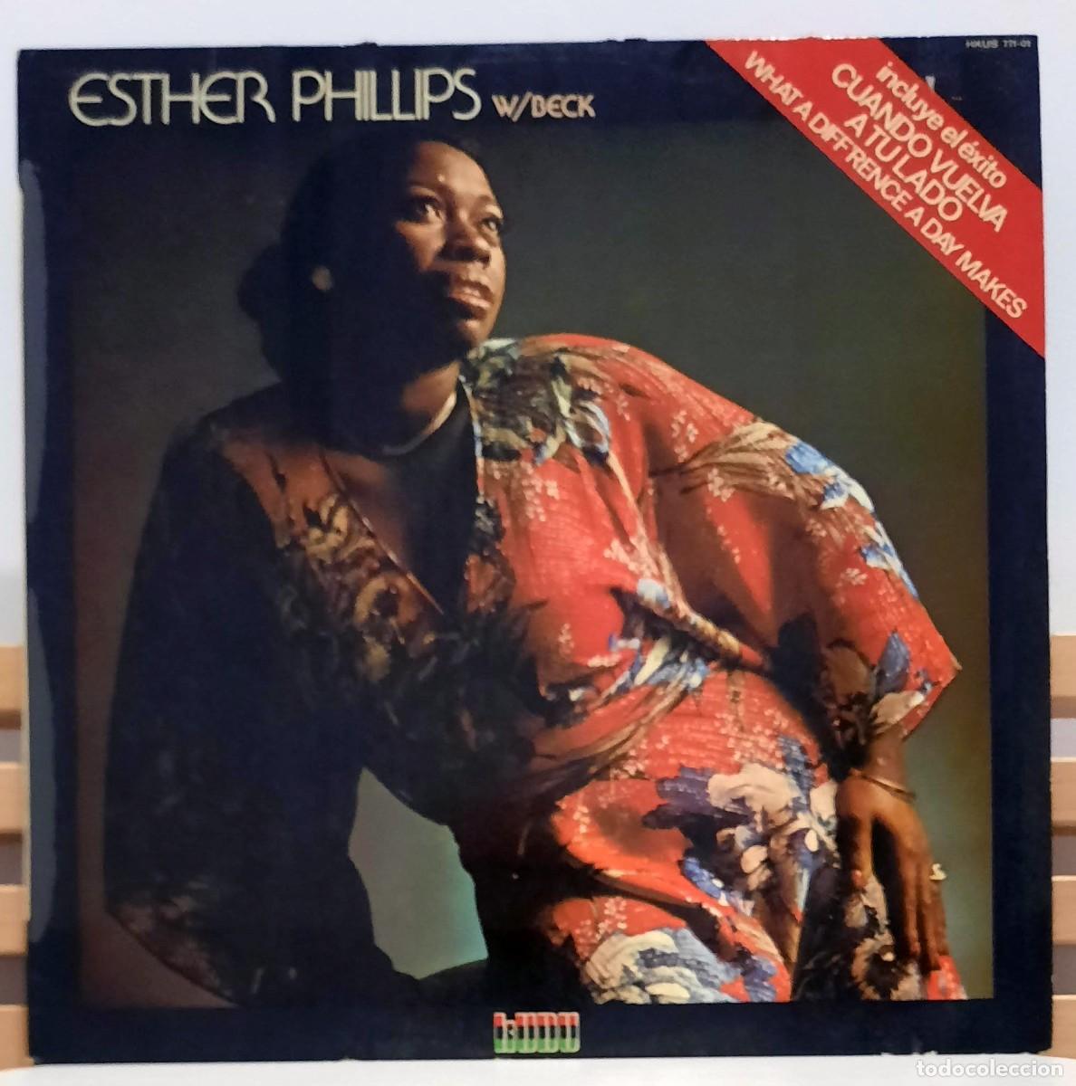 Discos de vinilo: ESTHER PHILLIPS with JOE BECK &middot;&middot;&middot; What A Diffrence A Day Makes - (LP) - Foto 1