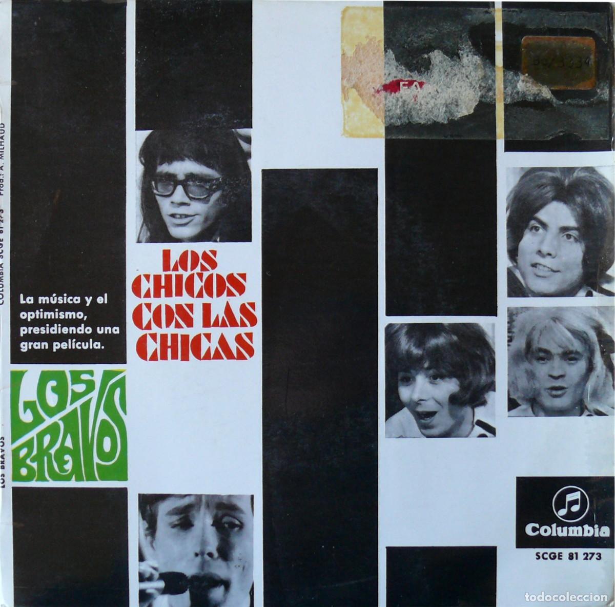 Discos de vinilo: Los Bravos - Los chicos con las chicas - EP - Foto 1
