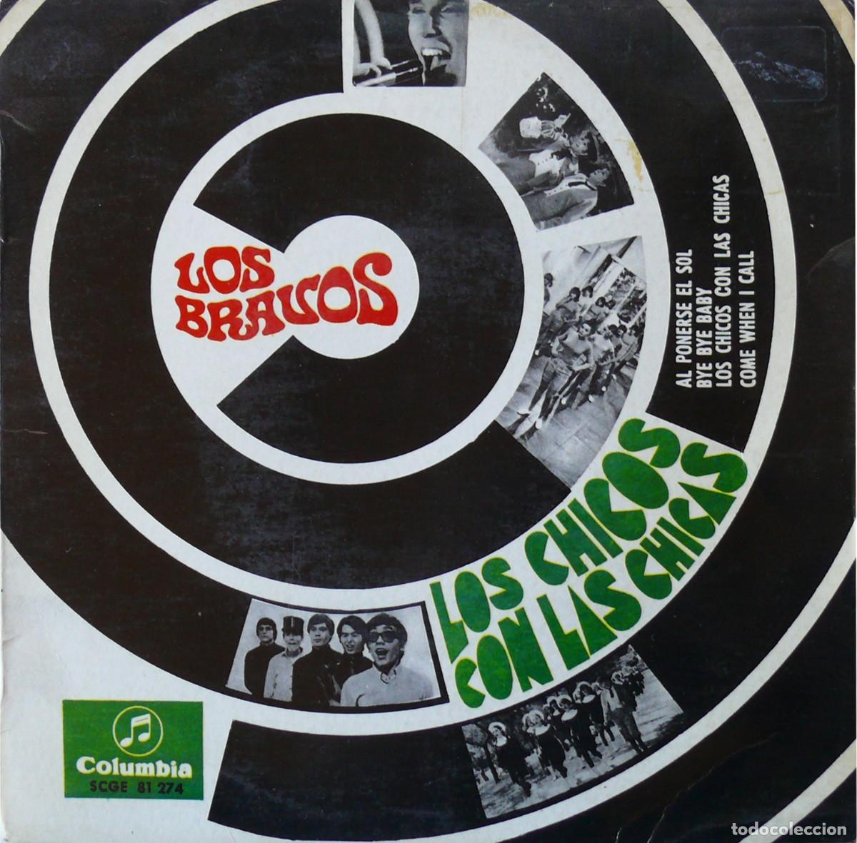 Discos de vinilo: Los Bravos - Los chicos con las chicas - EP - Foto 1