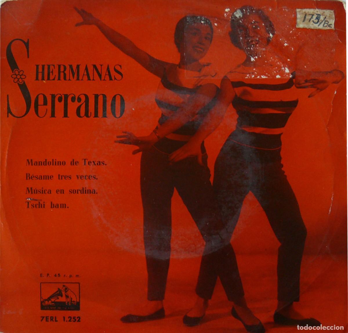 Discos de vinilo: Hermanas Serrano - Mandolino de Texas - EP - Foto 1