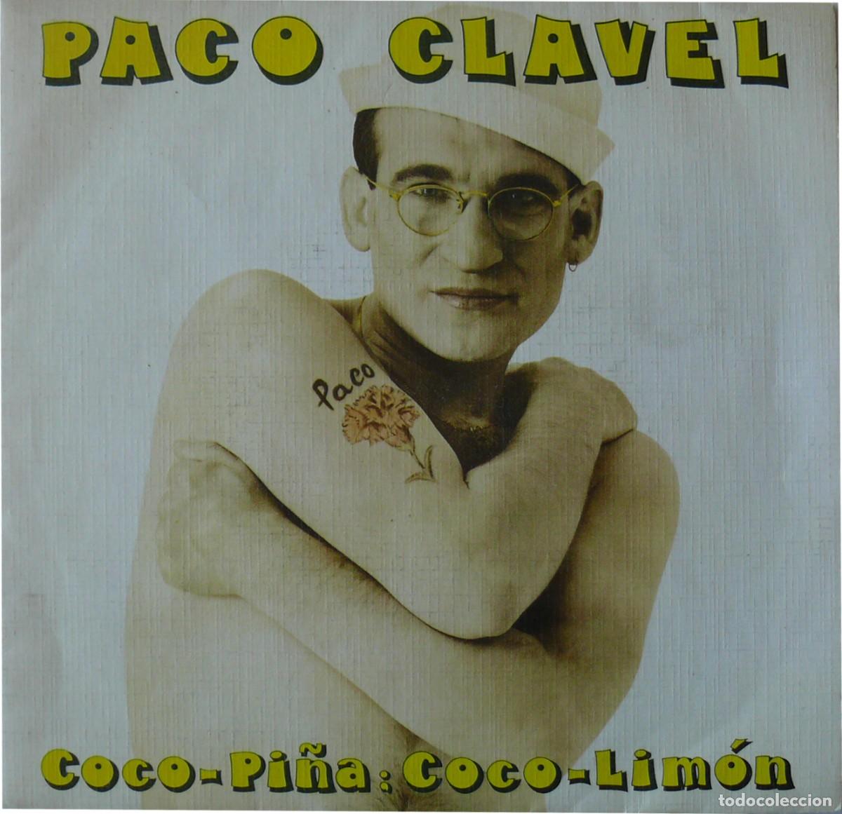 Discos de vinilo: Paco Clavel - Coco Pi&ntilde;a: Coco - Lim&oacute;n - Single - Foto 1