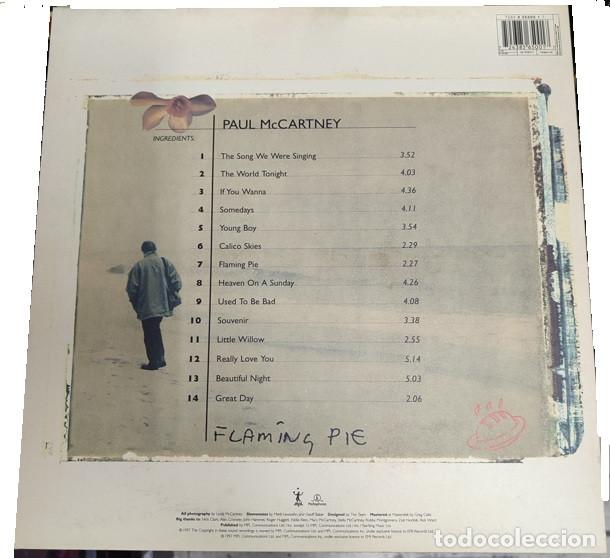 Discos de vinilo: Paul McCartney &lrm;&ndash; Flaming Pie - LP - Foto 2