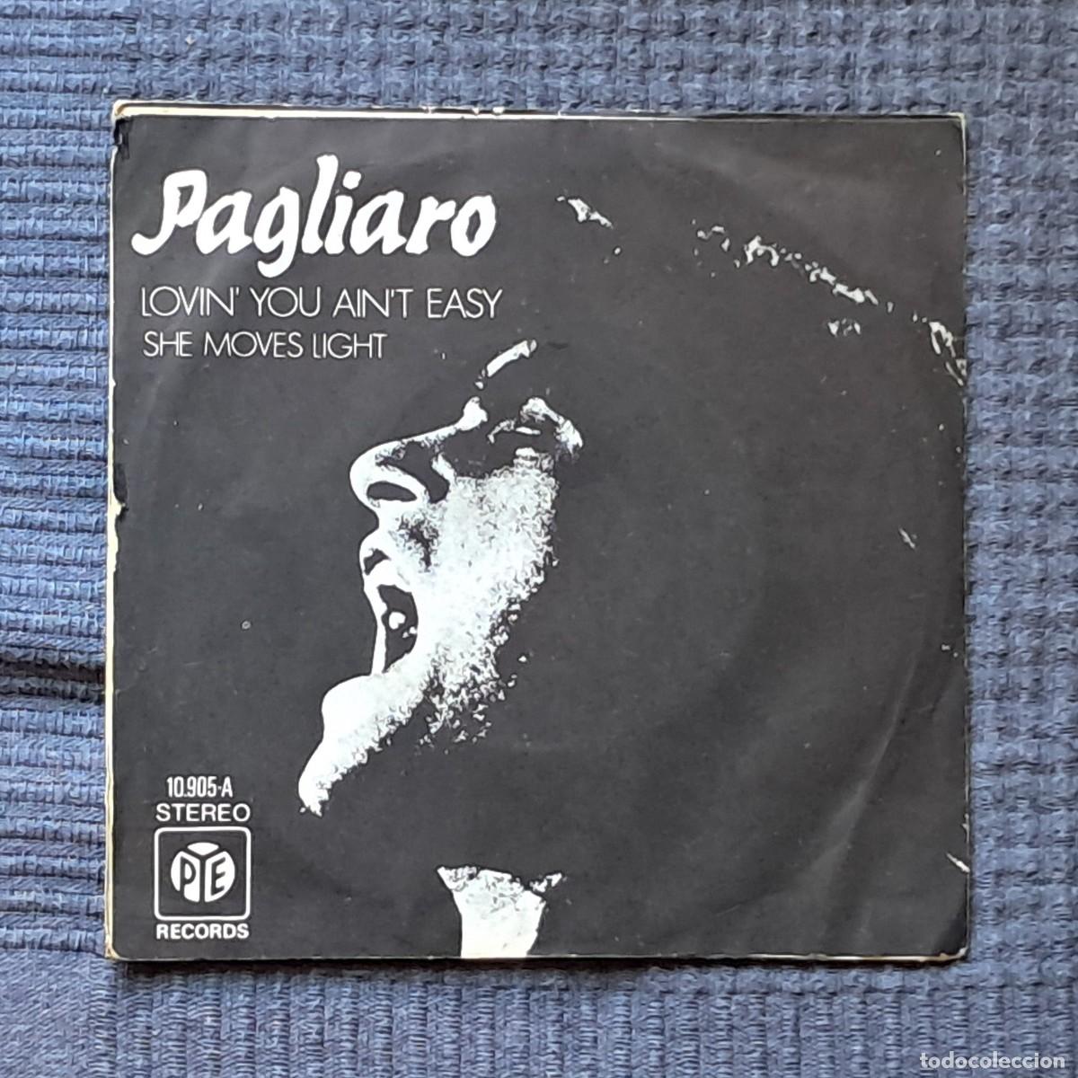 Discos de vinilo: PAGLIARO - LOVIN YOU AINT EASY - Foto 2