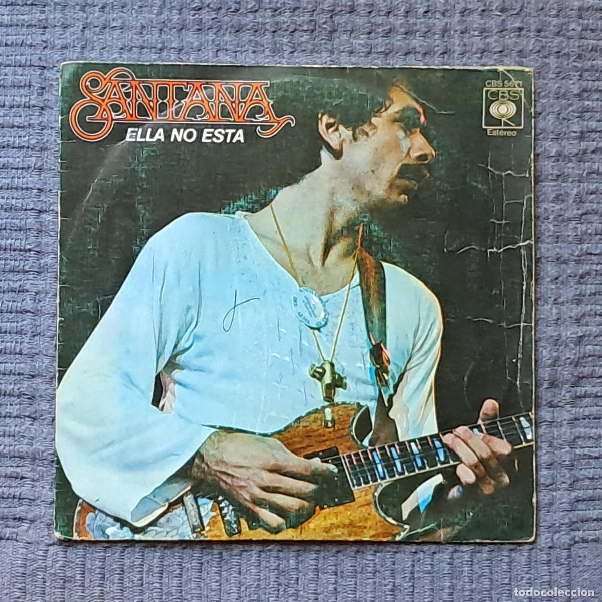 Discos de vinilo: SANTANA &ndash; ELLA NO EST&Aacute; - Foto 1