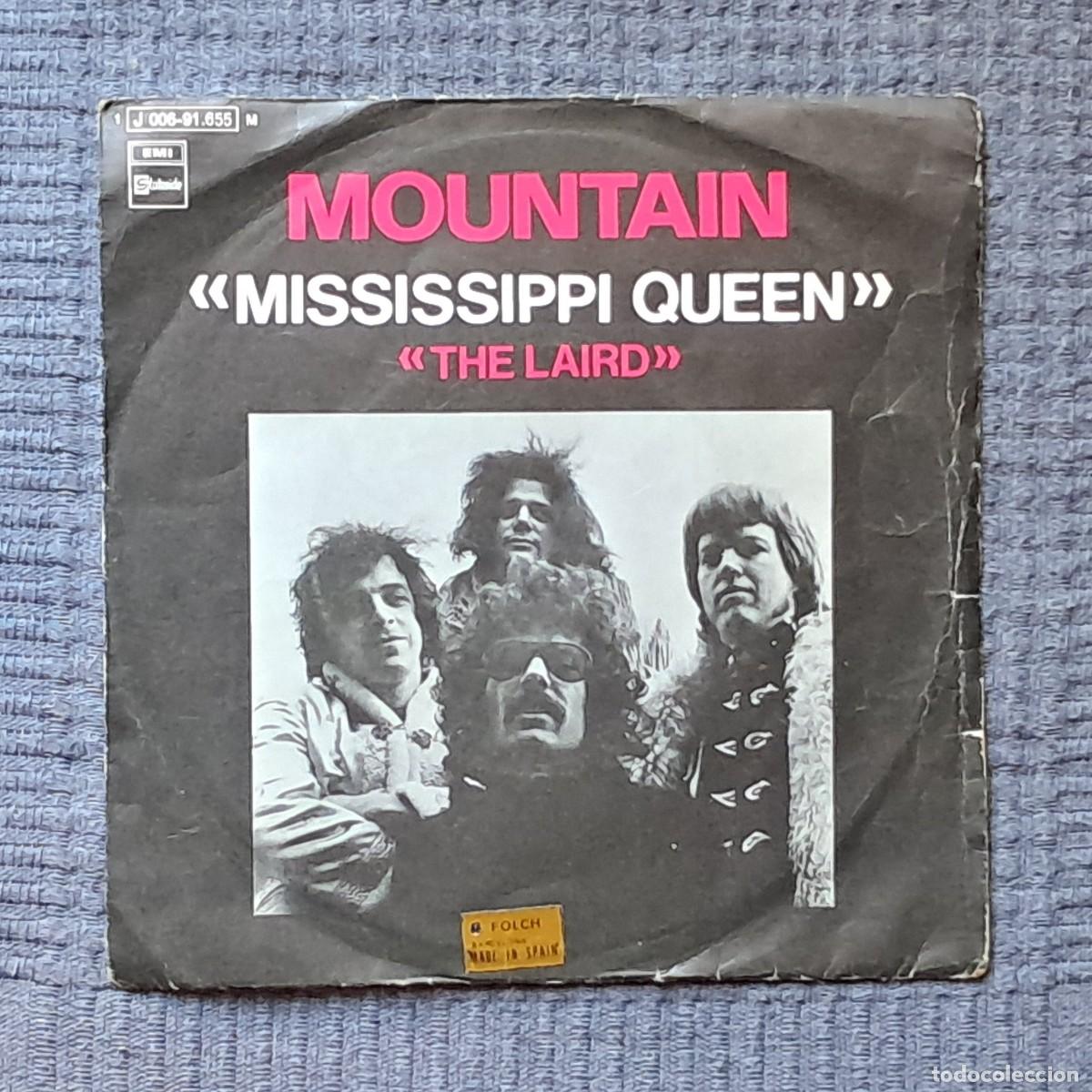 Discos de vinilo: MOUNTAIN - MISSISSIPPI QUEEN - Foto 1