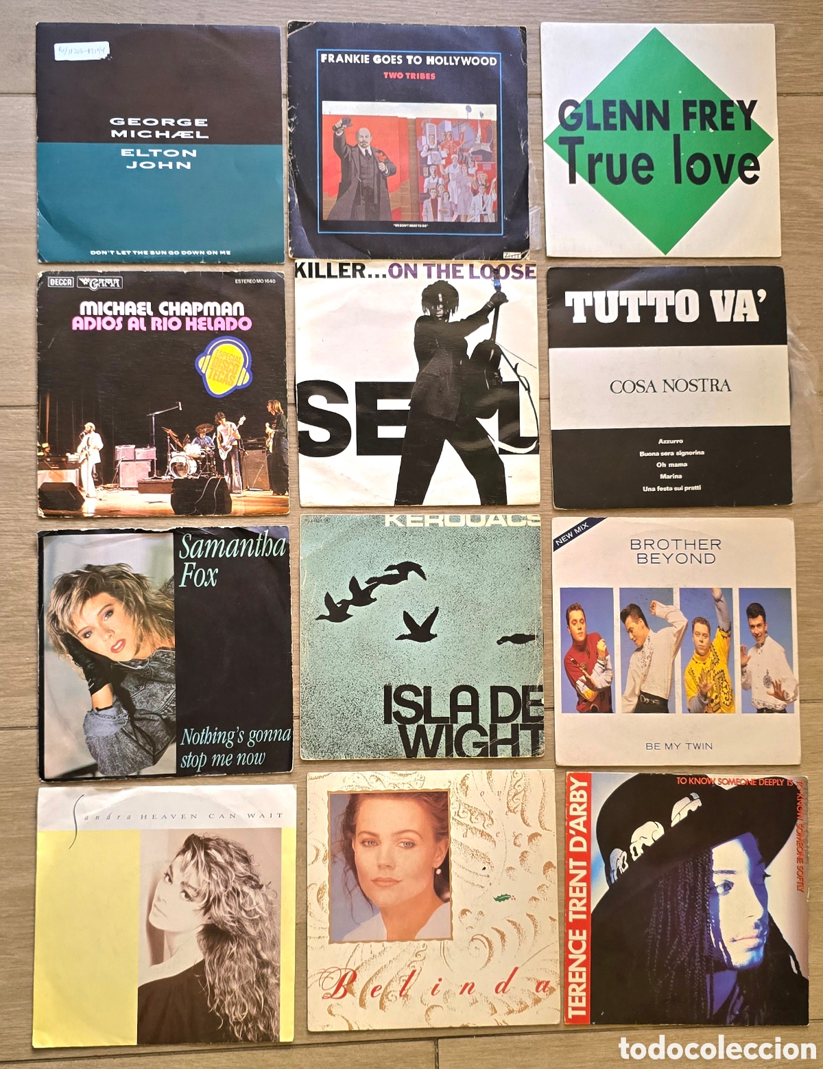 Discos de vinilo: SINGLE LOTE M&Uacute;SICA INTERNACIONAL - Foto 1