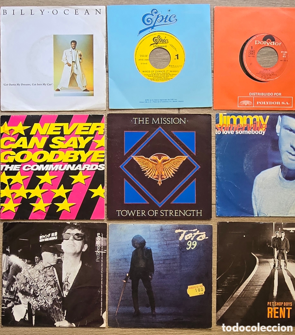 Discos de vinilo: SINGLES LOTE M&Uacute;SICA INTERNACIONAL - Foto 2