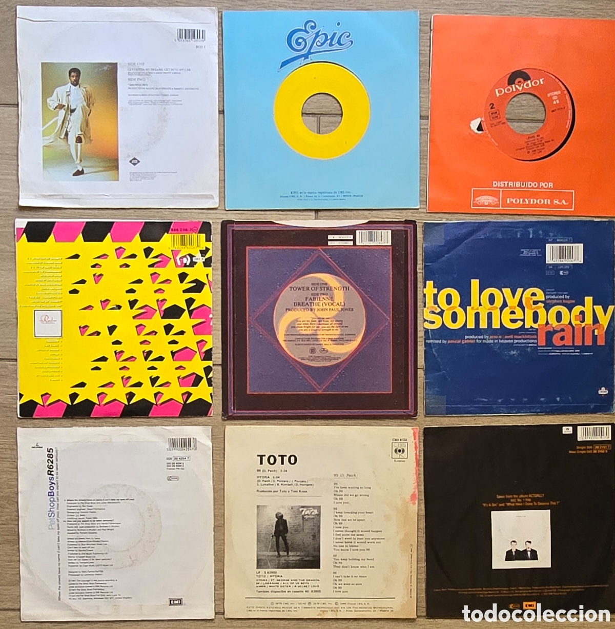 Discos de vinilo: SINGLES LOTE M&Uacute;SICA INTERNACIONAL - Foto 3