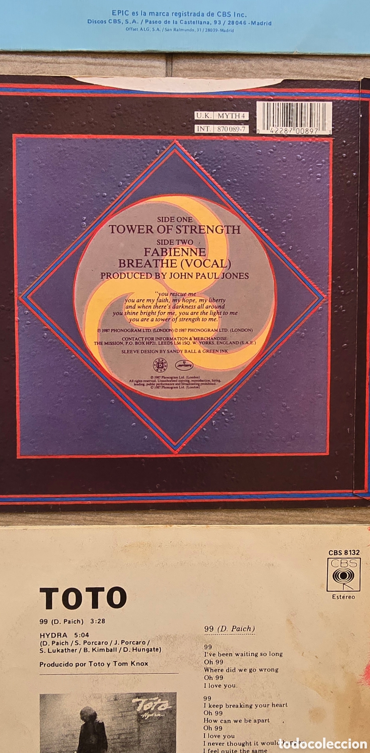 Discos de vinilo: SINGLES LOTE M&Uacute;SICA INTERNACIONAL - Foto 5