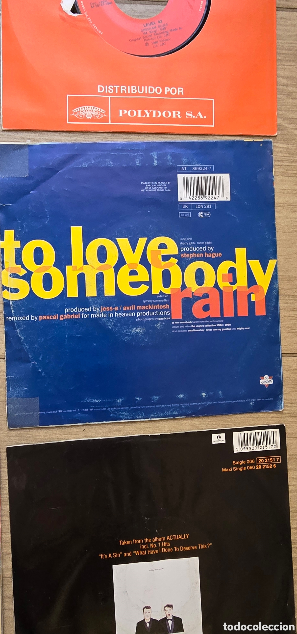 Discos de vinilo: SINGLES LOTE M&Uacute;SICA INTERNACIONAL - Foto 8