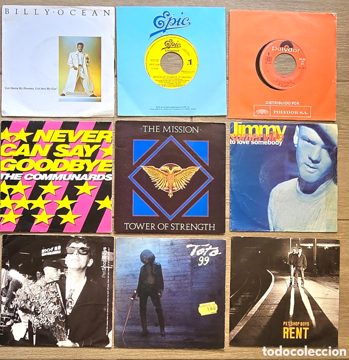 Discos de vinilo: SINGLES LOTE M&Uacute;SICA INTERNACIONAL - Foto 1