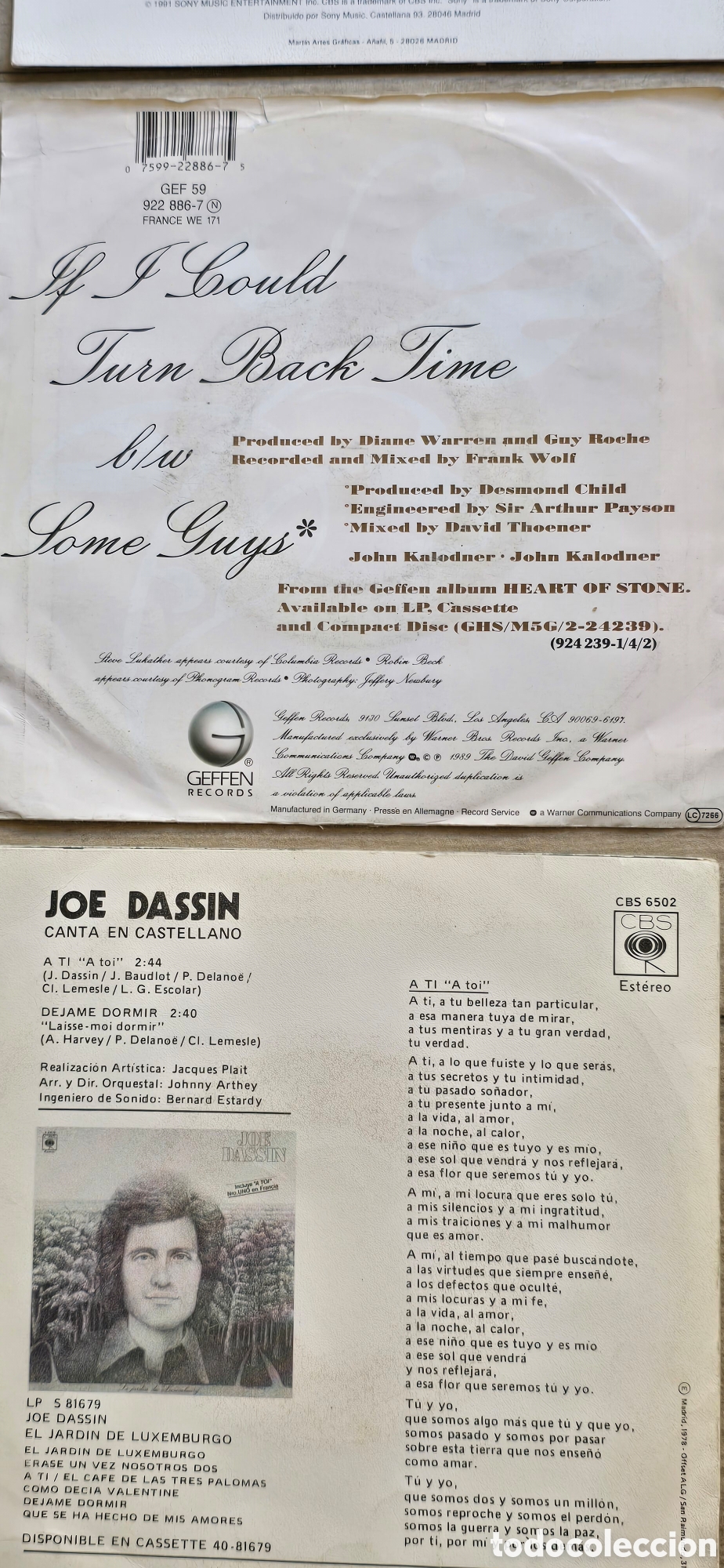 Discos de vinilo: SINGLES LOTE M&Uacute;SICA INTERNACIONAL - Foto 18
