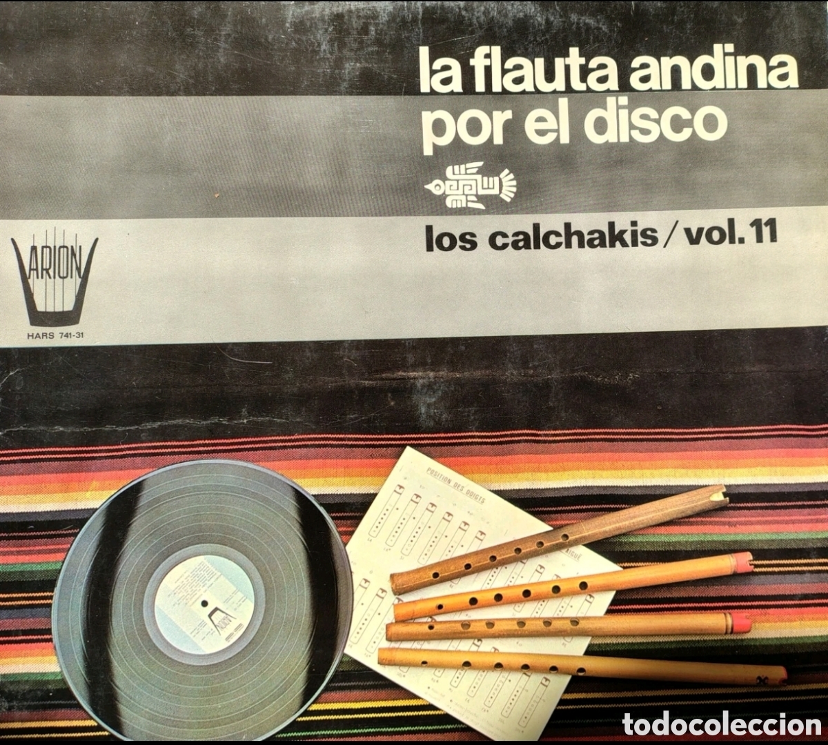 Discos de vinilo: La flauta andina (Los Calchakis) - Foto 1