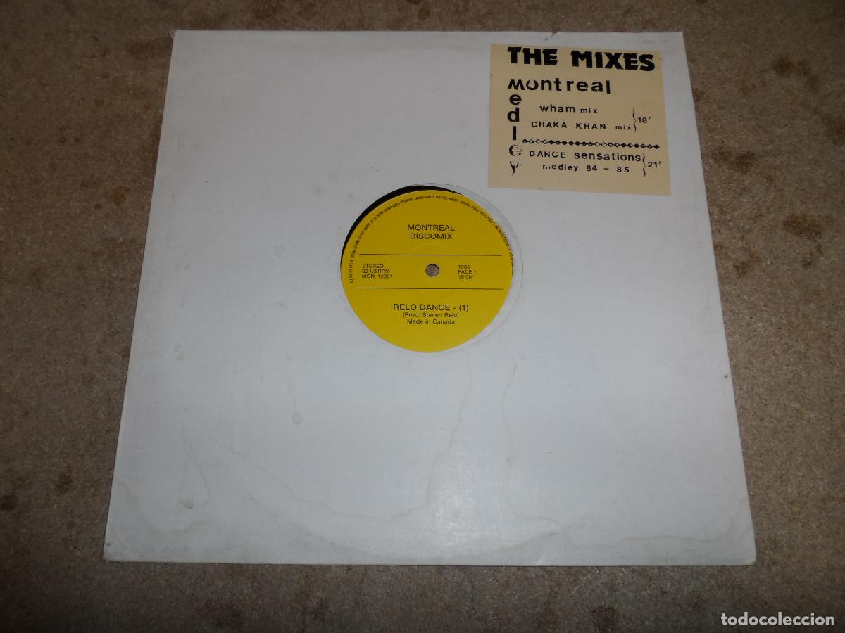 Discos de vinilo: Montreal Discomix &ndash; Relo Dance (CANADA 1985) - Foto 1