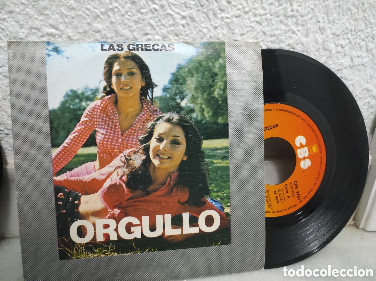 Discos de vinilo: LOTE 4 SINGLES LAS GRECAS - Foto 3