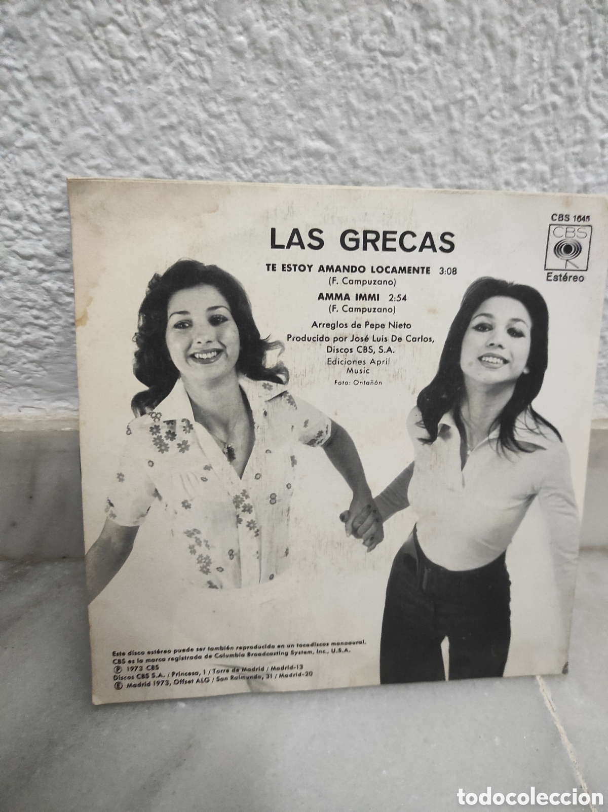 Discos de vinilo: LOTE 4 SINGLES LAS GRECAS - Foto 9
