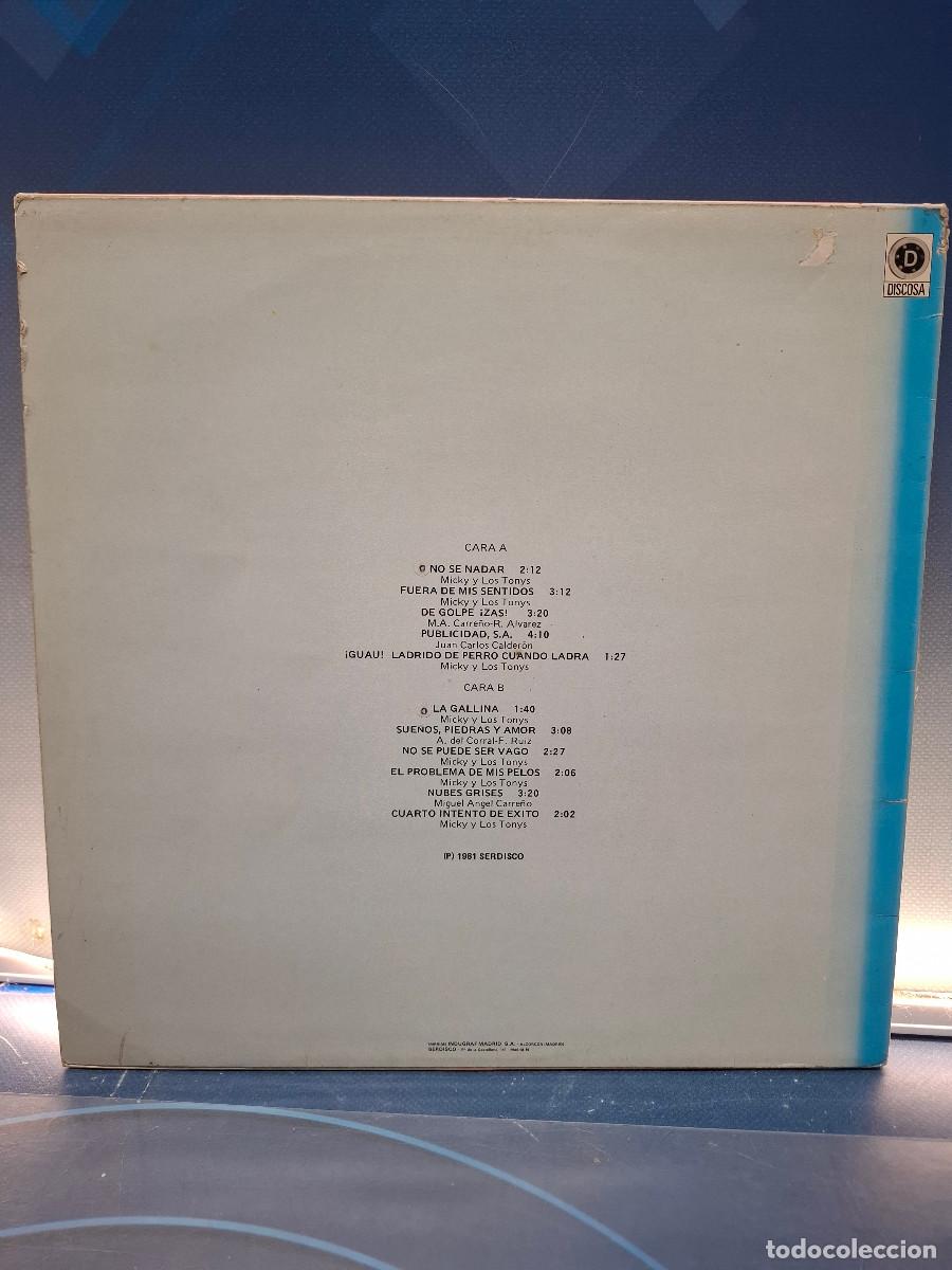 Discos de vinilo: Disco, Lp, Micky Y Los Tonys, Lo Mejor, 1981 - Foto 2