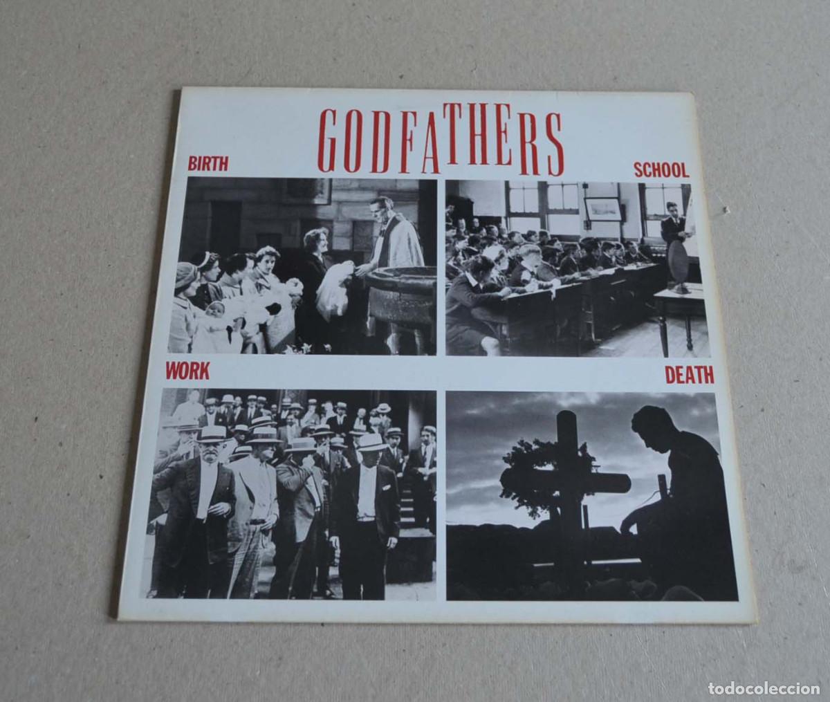 Discos de vinilo: THE GODFATHERS - BIRTH, SCHOOL, WORK, DEATH - Foto 1