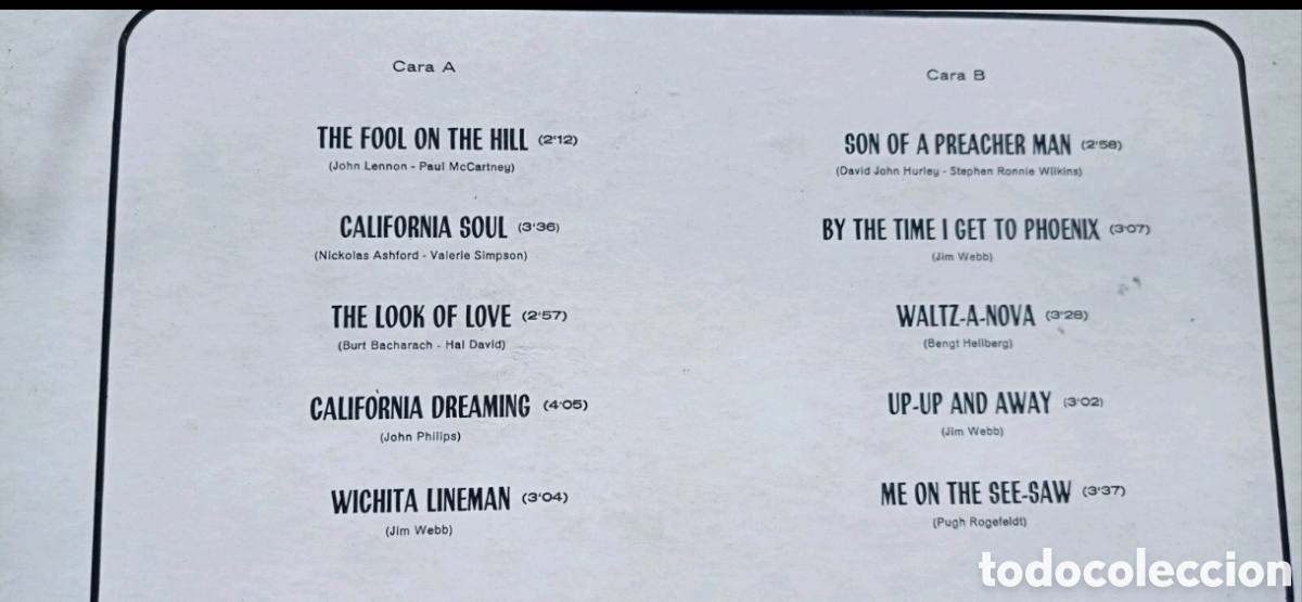 Discos de vinilo: La mirada del amor (Rune Gustafsson) - Foto 2
