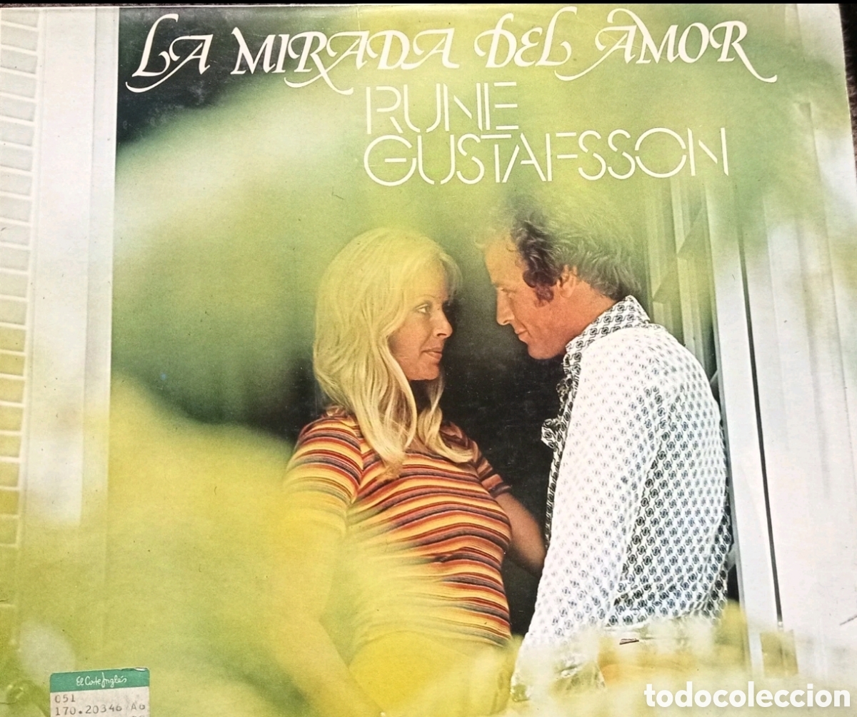 Discos de vinilo: La mirada del amor (Rune Gustafsson) - Foto 1