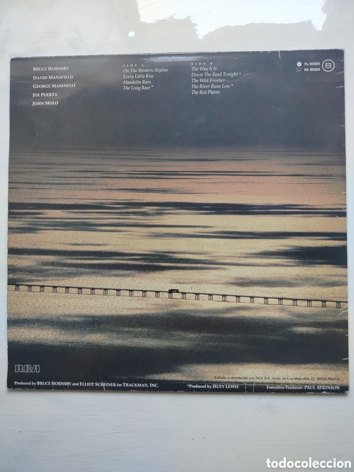 Discos de vinilo: Bruce Hornsby LP 1986 - Foto 2