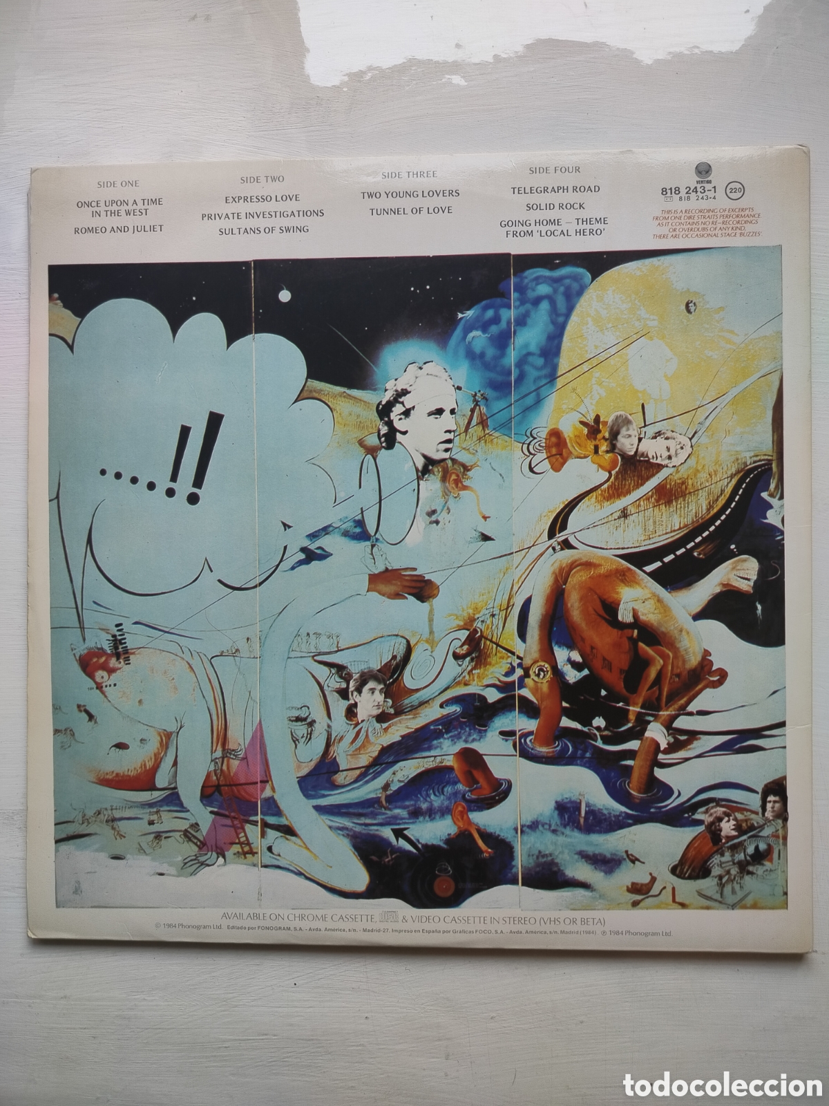 Discos de vinilo: Dire Straits 2xLPs Alchemy - Foto 2