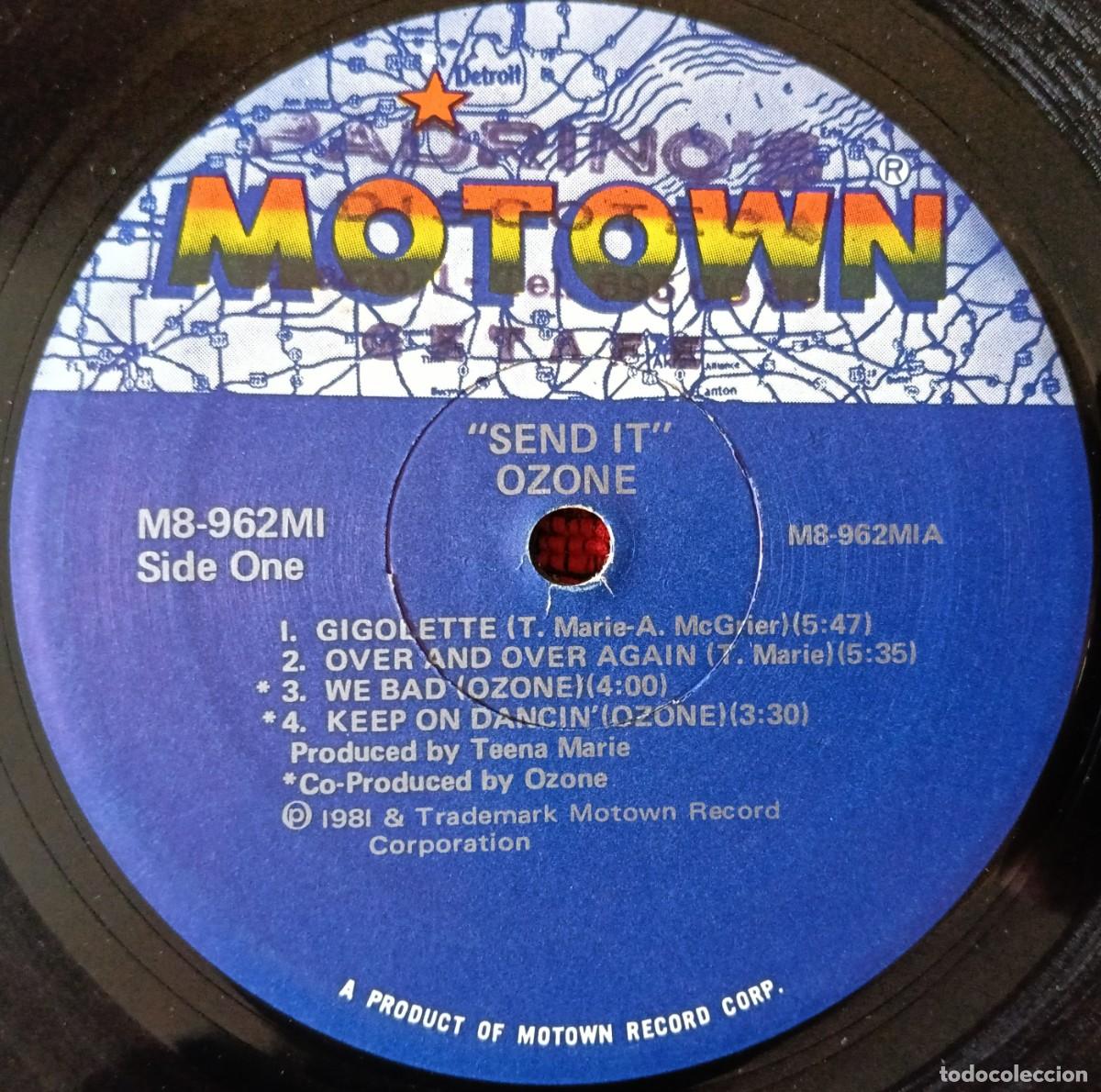 Discos de vinilo: OZONE ** Send It ** VINILO LP ORIGINAL 1981 USA - Foto 3