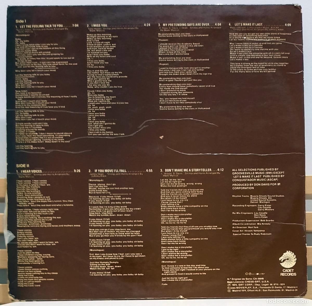 Discos de vinilo: THE DELLS &middot;&middot;&middot; The Dells - (LP) - Foto 2