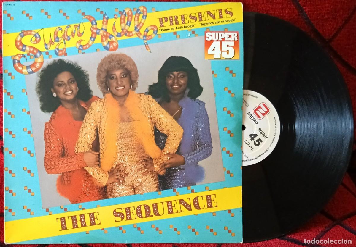 Discos de vinilo: THE SEQUENCE ** Come On Lets Boogie ** MAXI SINGLE VINILO PROMOCIONAL 1982 - Foto 1