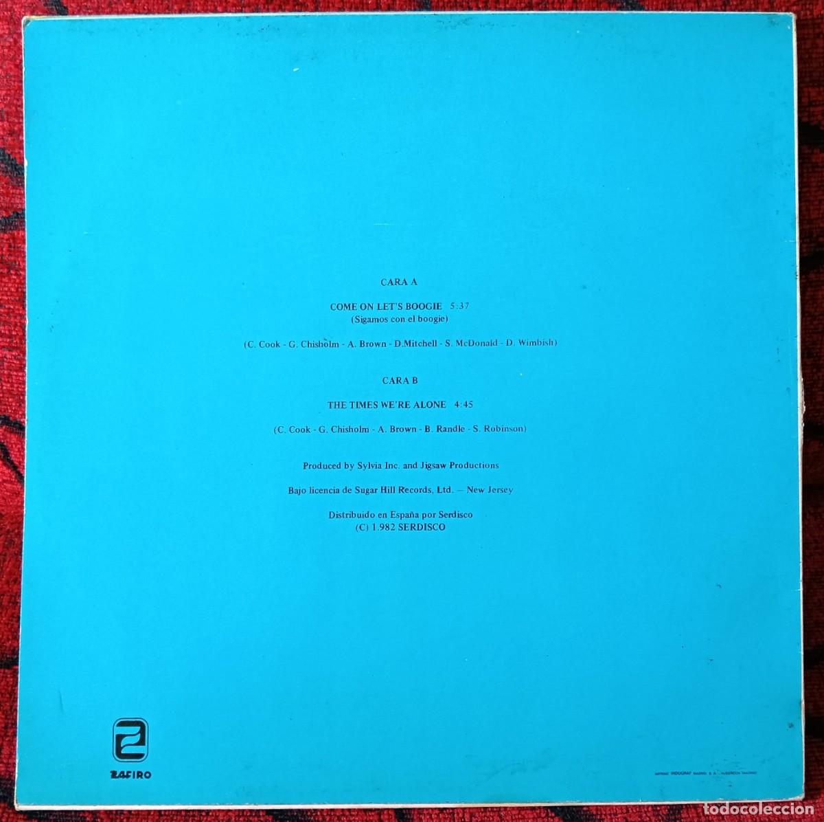 Discos de vinilo: THE SEQUENCE ** Come On Lets Boogie ** MAXI SINGLE VINILO PROMOCIONAL 1982 - Foto 2