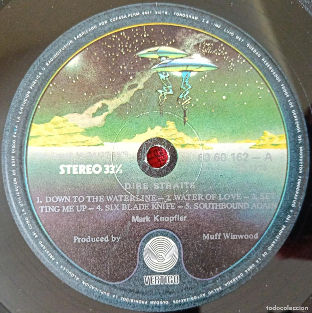 Discos de vinilo: DIRE STRAITS ** Dire Straits ** VINILO LP 1978 - Foto 3