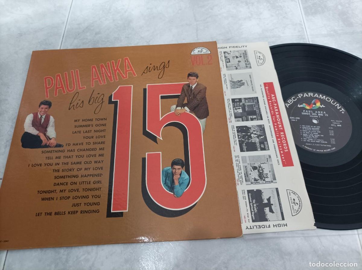 Discos de vinilo: Paul Anka lp original USA - Foto 1
