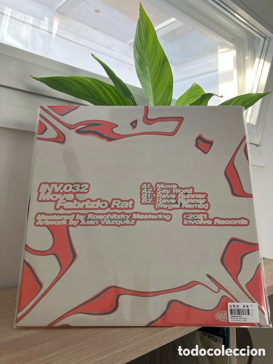 Discos de vinilo: Fabrizio Rat - Move 12&rdquo; - Foto 2