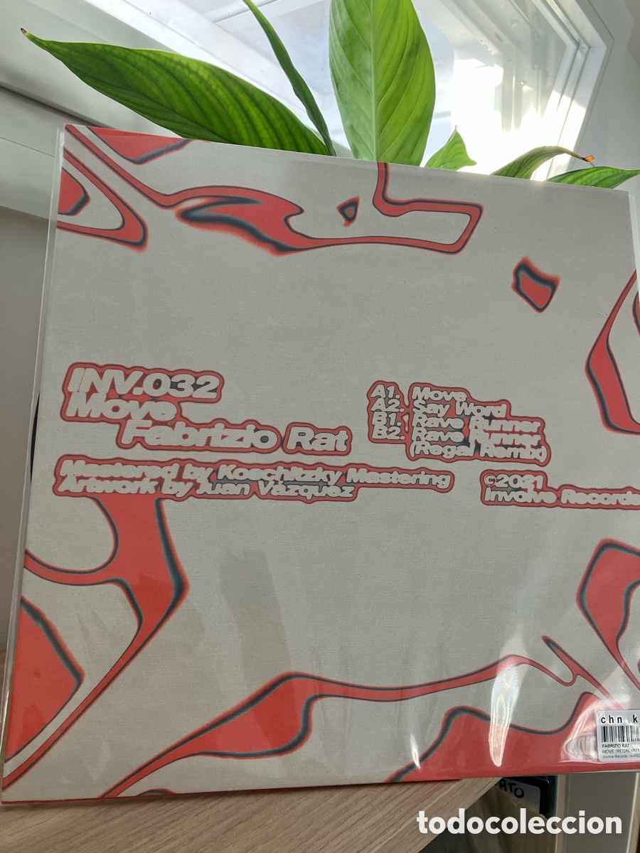 Discos de vinilo: Fabrizio Rat - Move 12&rdquo; - Foto 3