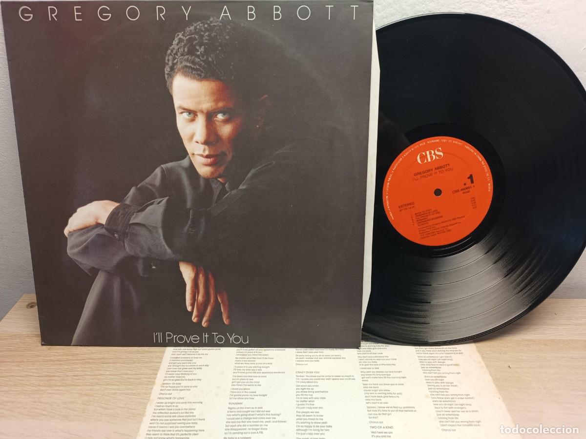 Discos de vinilo: Gregory Abbott &ndash; Ill Prove It To You LP - Foto 1