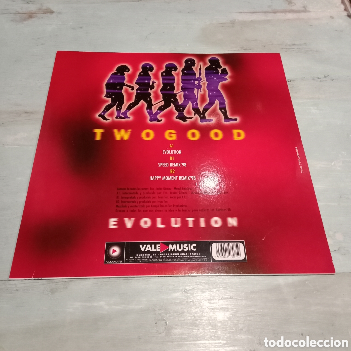 Discos de vinilo: TWOGOOD - EVOLUTION - MAXI-SINGLE 12&rdquo; - Foto 2