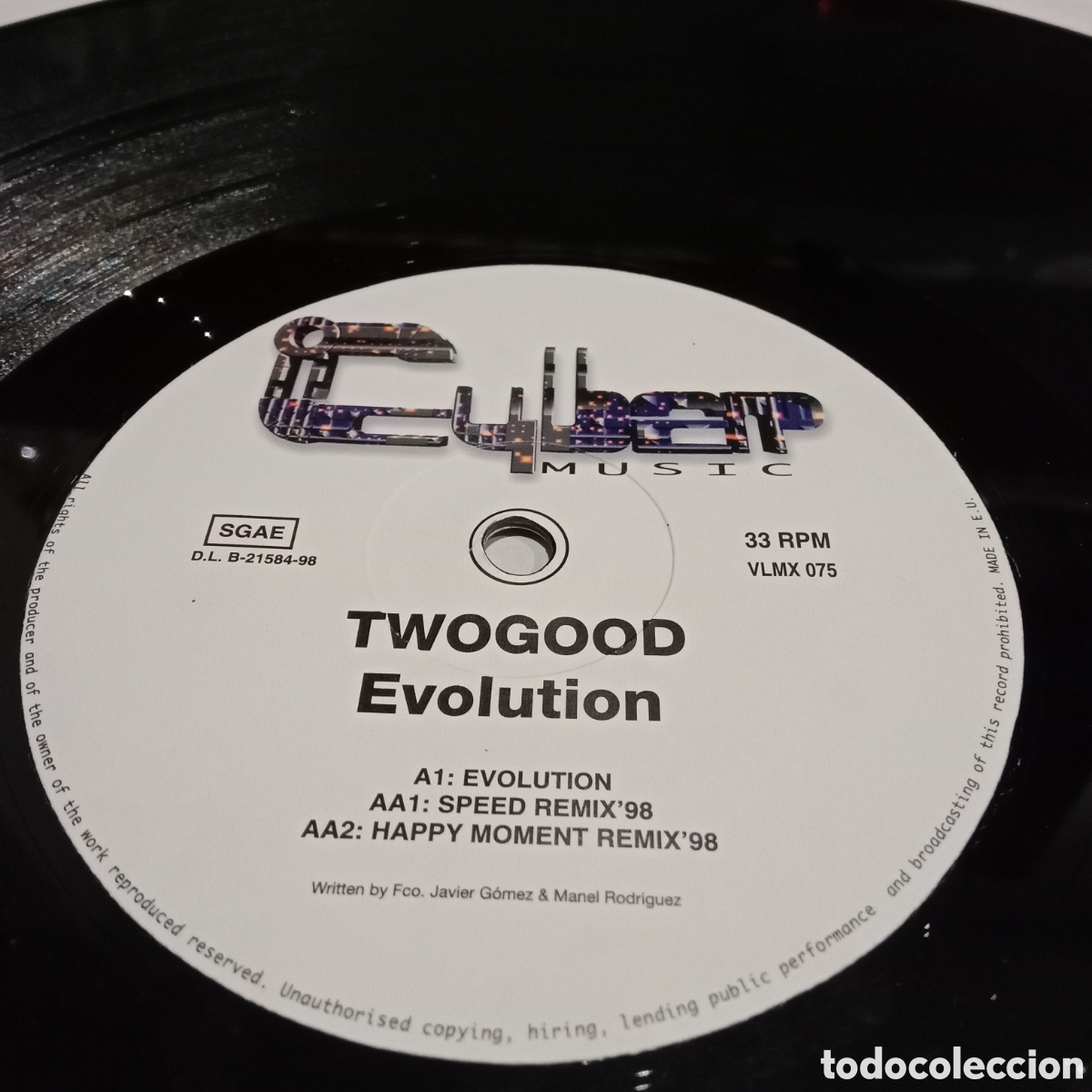 Discos de vinilo: TWOGOOD - EVOLUTION - MAXI-SINGLE 12&rdquo; - Foto 4