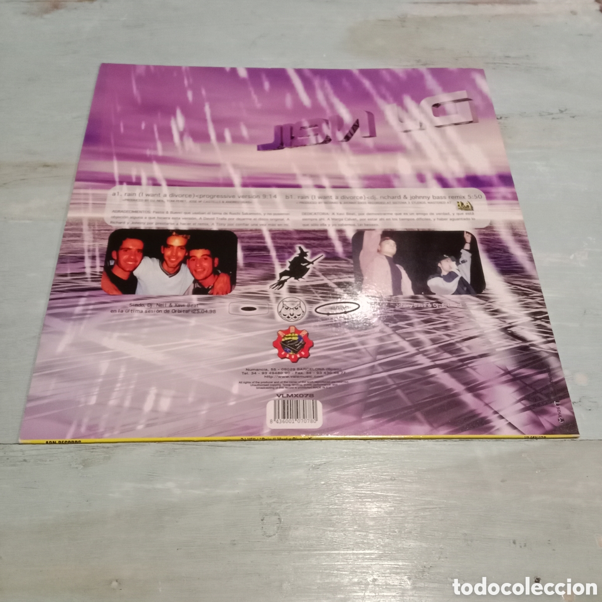 Discos de vinilo: DJ NEIL - RAIN - MAXI-SINGLE 12&rdquo; - Foto 2