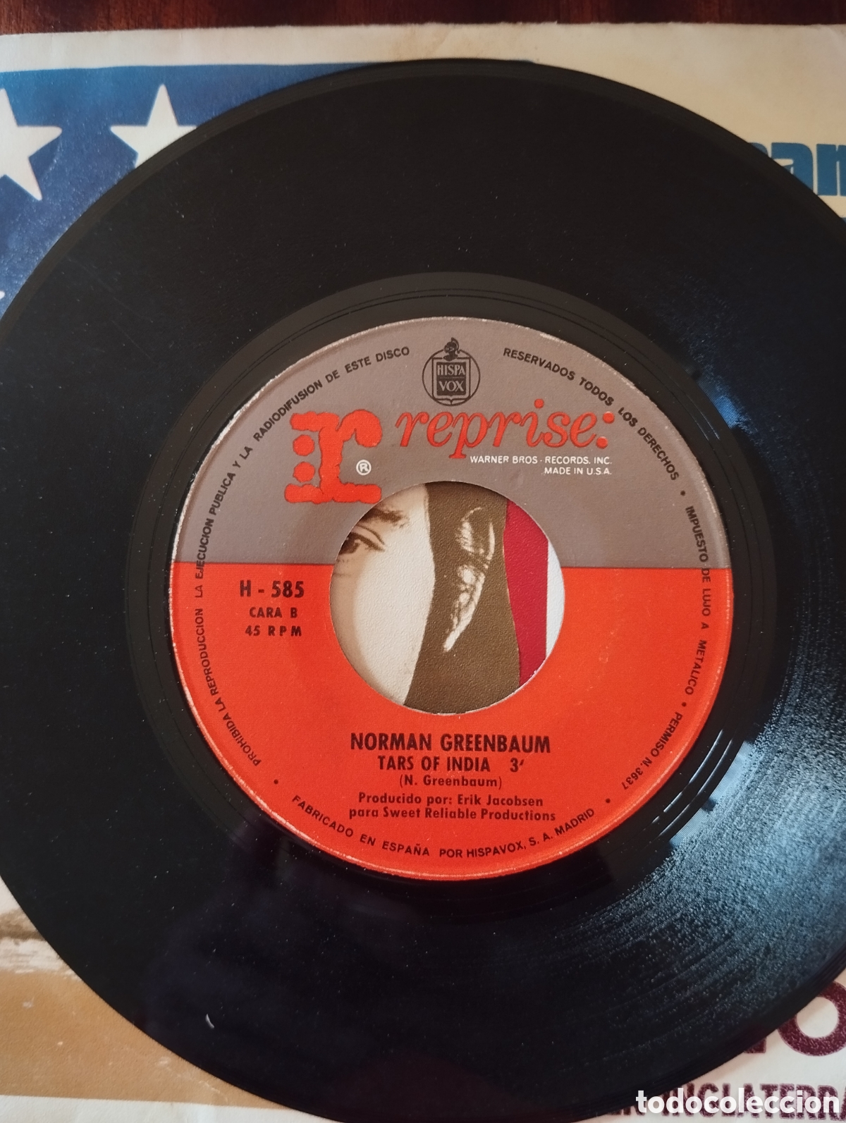 Discos de vinilo: Norman Greenbaum - Esp&iacute;ritu en el Cielo - single - Foto 4