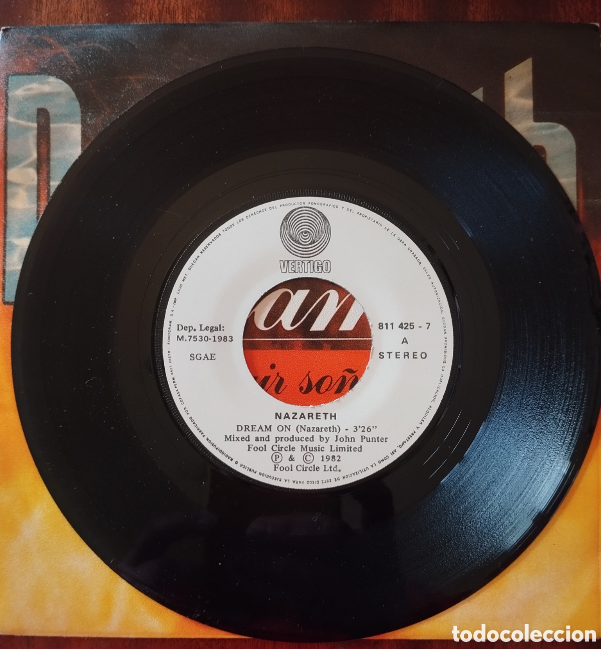 Discos de vinilo: Nazareth - Dream on - single - Foto 4