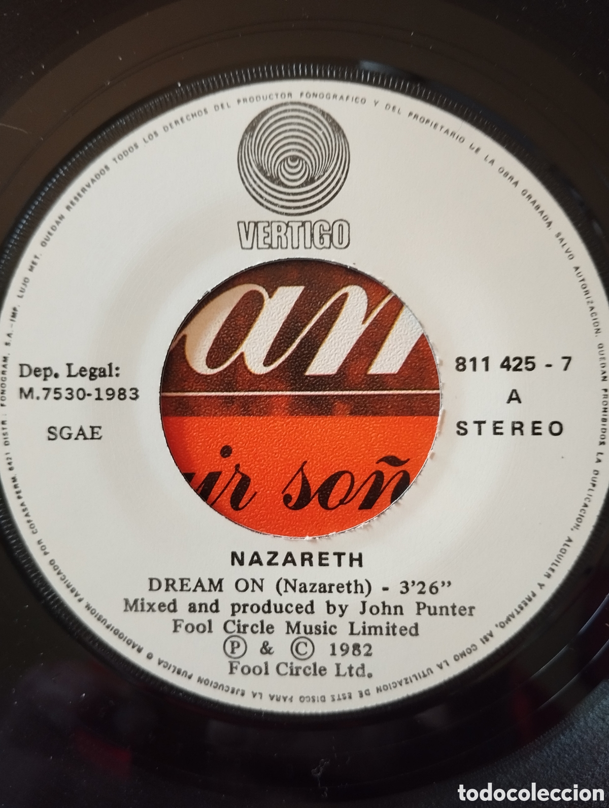 Discos de vinilo: Nazareth - Dream on - single - Foto 5