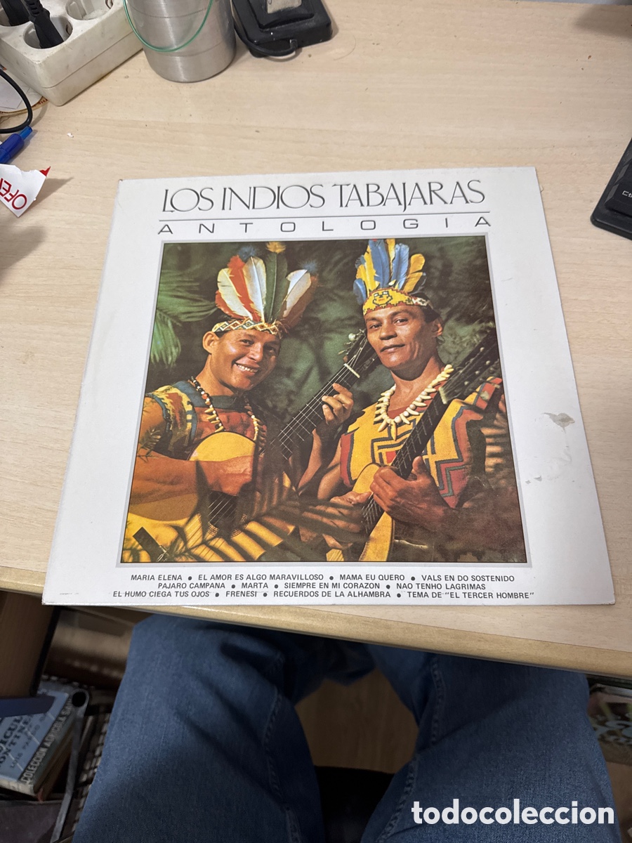 Discos de vinilo: DISCO VINILO LOS INDIOS TABAJARAS ANTOLOGIA 1972 - Foto 1