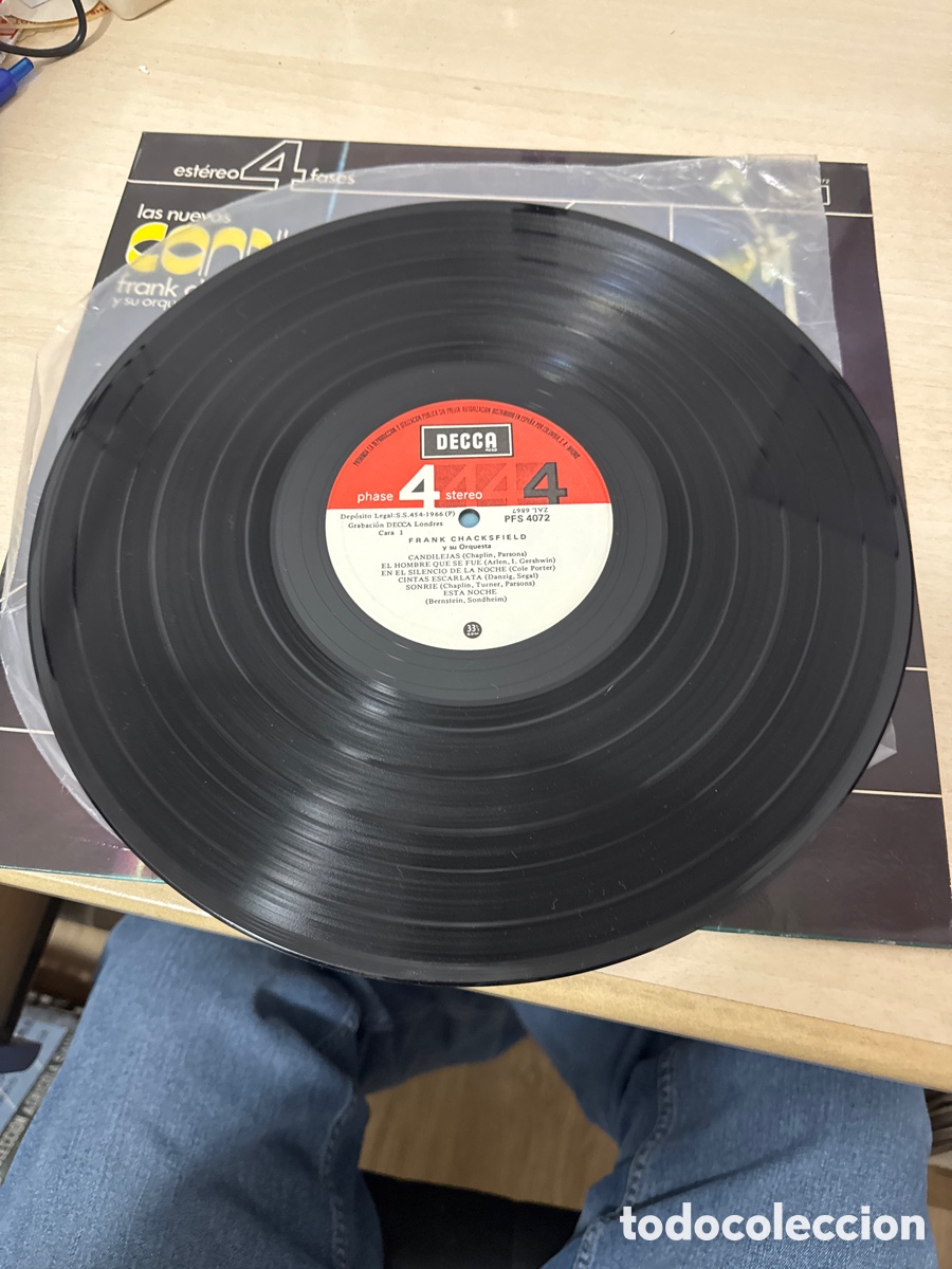 Discos de vinilo: DISCO VINILO FRANK CHACKSFIELD Y SU ORQUESTA 1966 - Foto 2