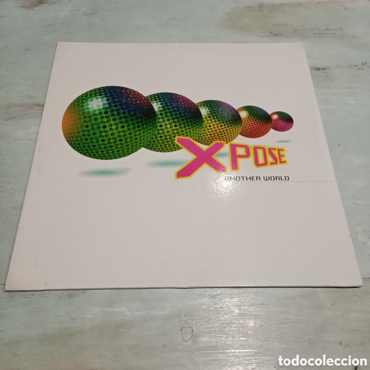 Discos de vinilo: XPOSE - ANOTHER WORLD - MAXI-SINGLE 12&rdquo; - Foto 1
