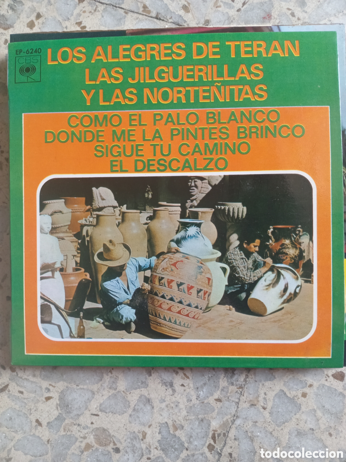 Discos de vinilo: EP LOS ALEGRES DE TERAN LAS JILGURILLAS 1970 - Foto 1