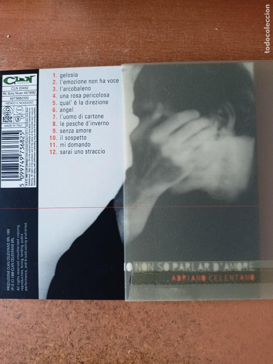 Discos de vinilo: Io non so parlar d&acute;amore - Adriano Celentano - Foto 2