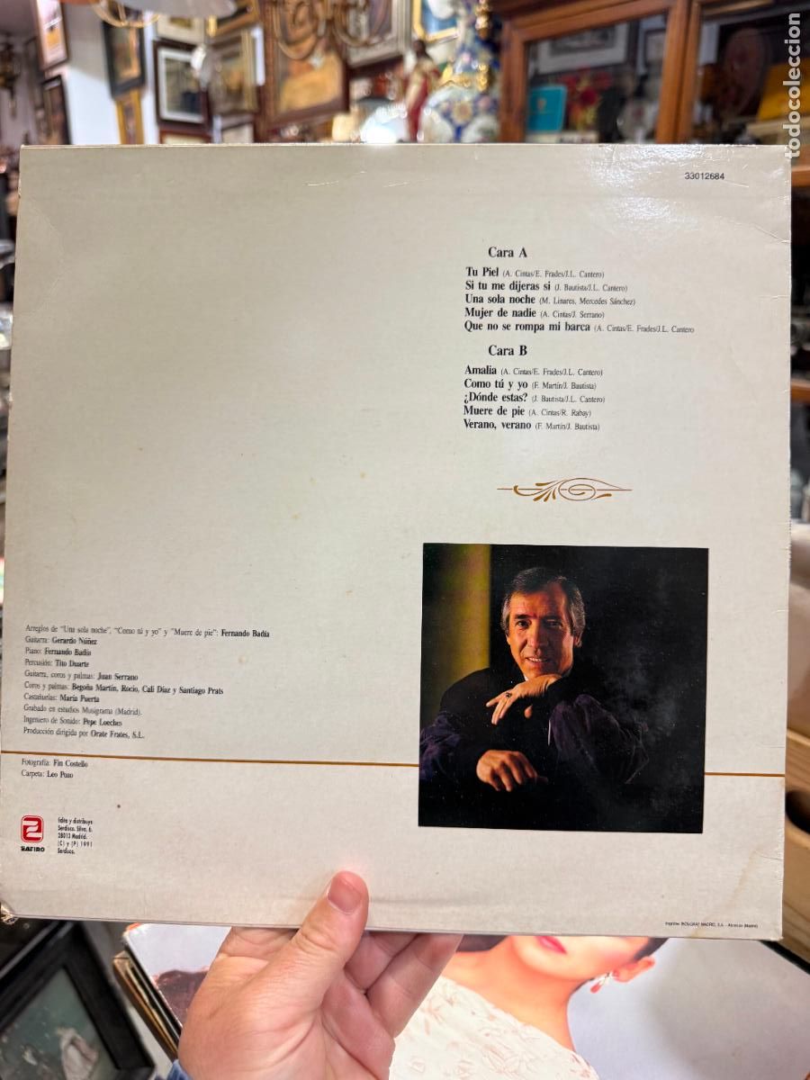 Discos de vinilo: LP EL FARY - TU PIEL - Foto 2